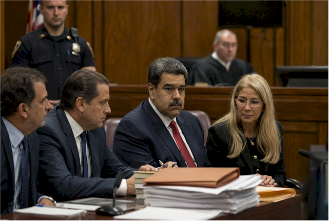 Maduro y Cilia Flores piden a un juez de Manhattan desestimar los cargos por narcotráfico alegando inmunidad