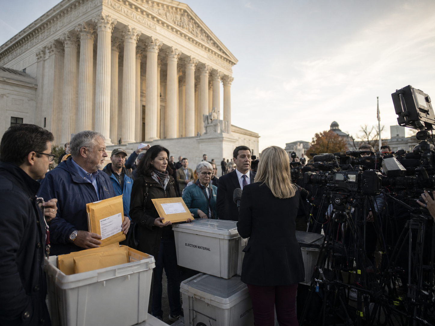 Suprema Corte permite a Trump restringir el voto por correo