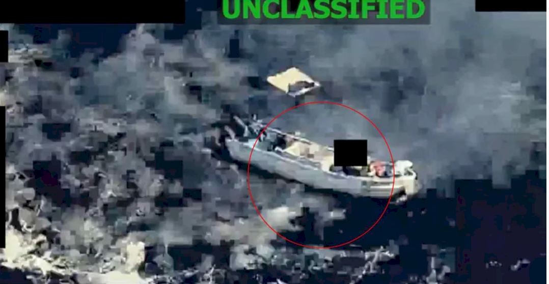 Operación contra narcolanchas (captura de video)